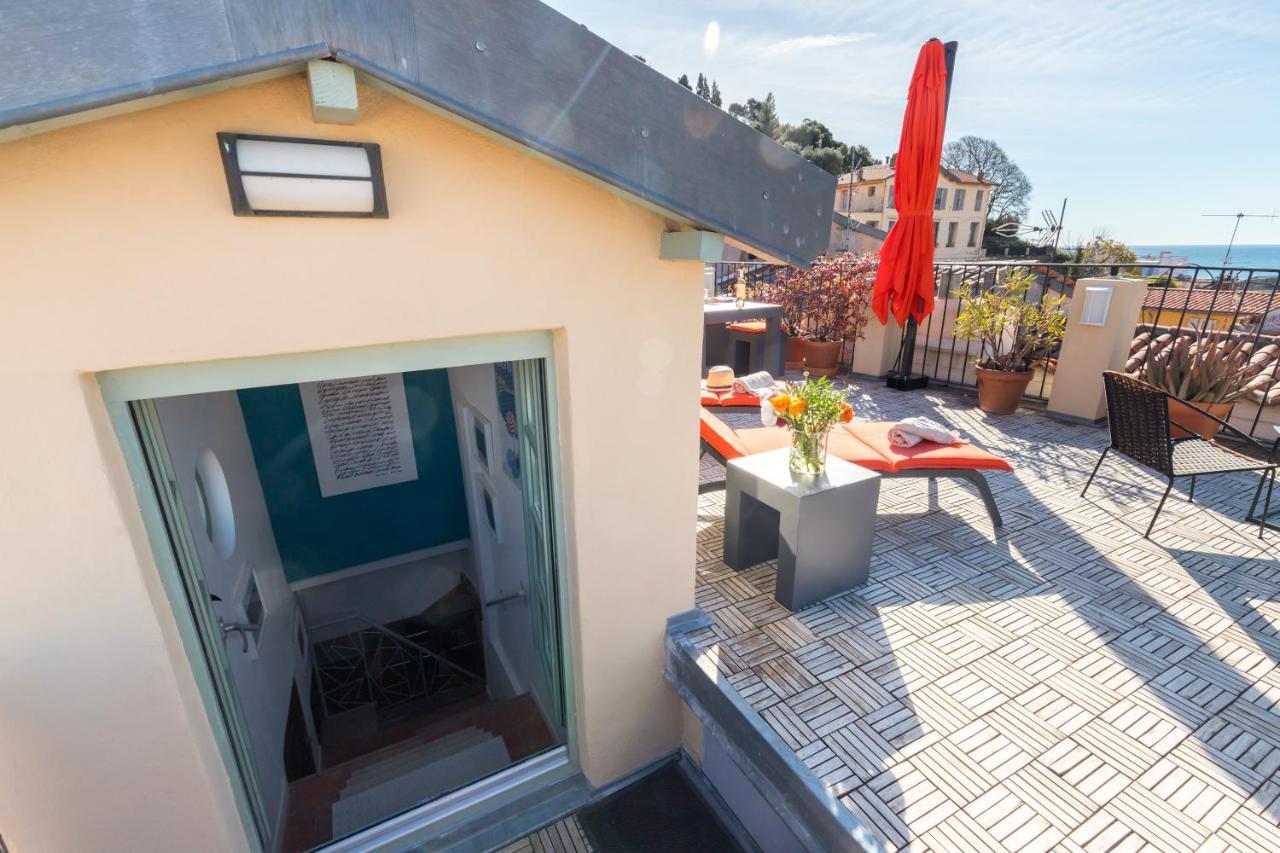 Le Chateau - The Beautiful Sight In Old Town, Private Terrace * Nizza
